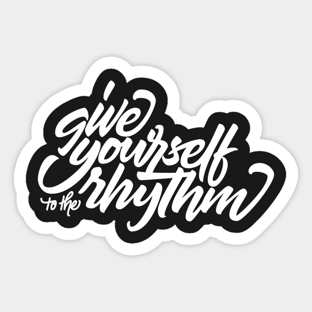 Rhythm Sticker by MacAttack